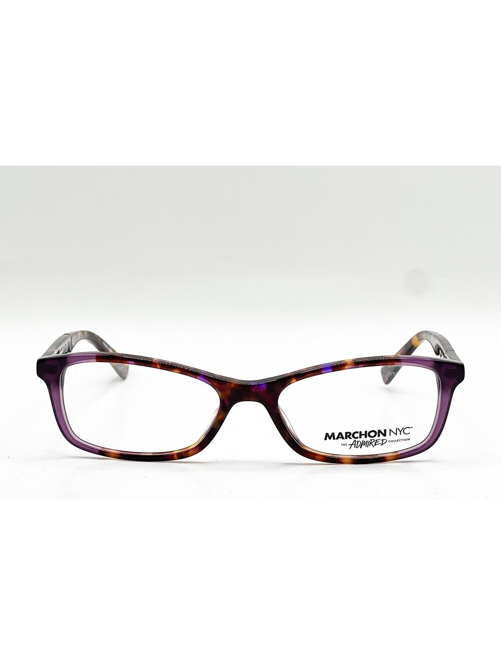 Marchon Nyc M-5503 518 Purple Tortoise Authentic Eyeglasses 51-16-135 - Picture 5 of 5